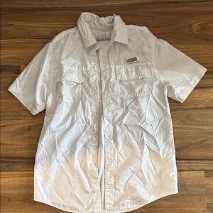 Classic White Kids Button Down Shirt